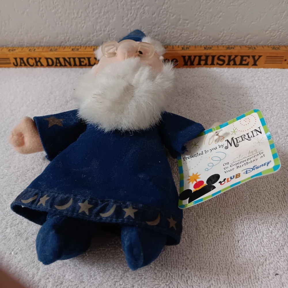 Disney Merlin Wizard Plush Toy